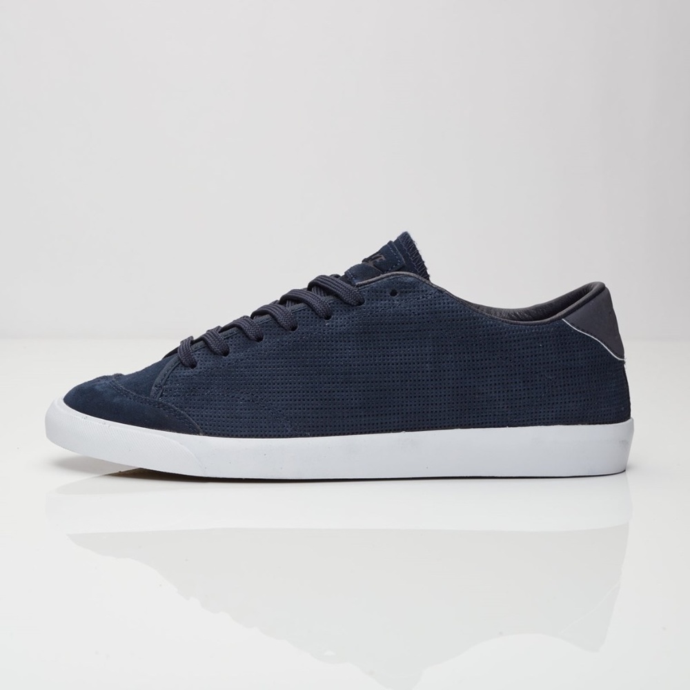 Nike LAB Limited Edition All Court 2 Low Navy Suede Sneaker - Picture 3 of 11
